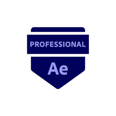 AdobeCertified Professional for AfterEffects logo